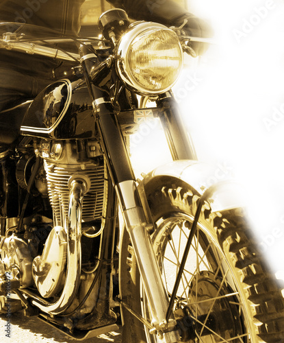 vintage motorcycle front #2306572