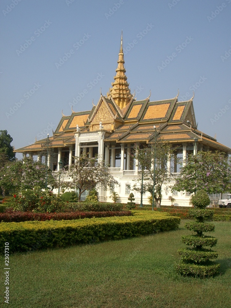 palais royal à phnom penh