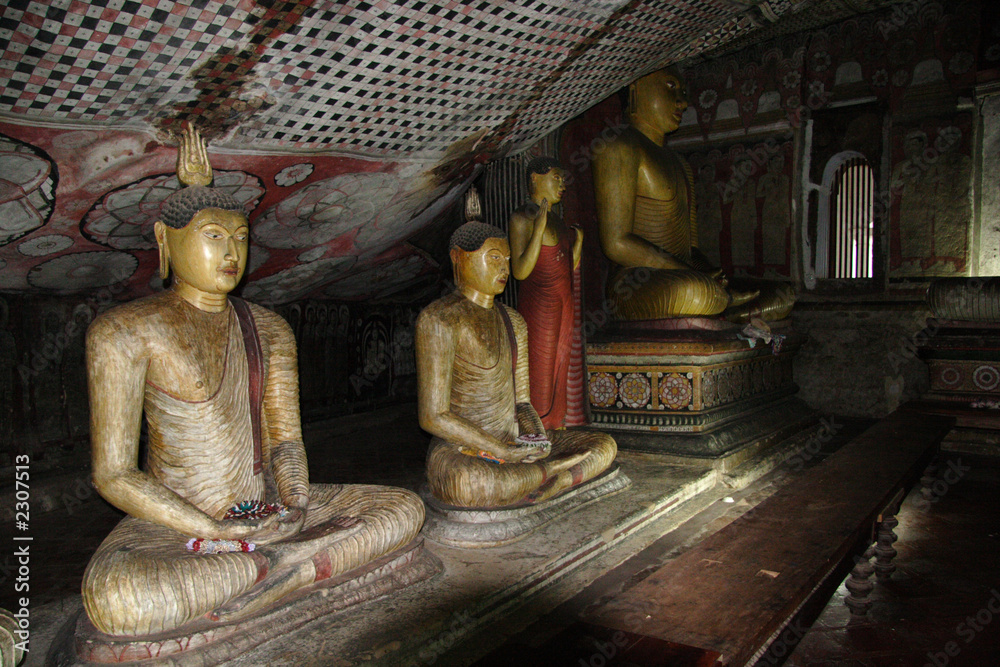 grottes de dambulla - sri lanka