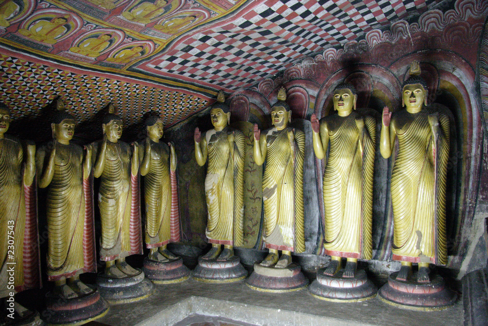 grottes de dambulla - sri lanka