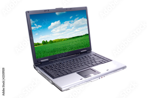 laptop isolated