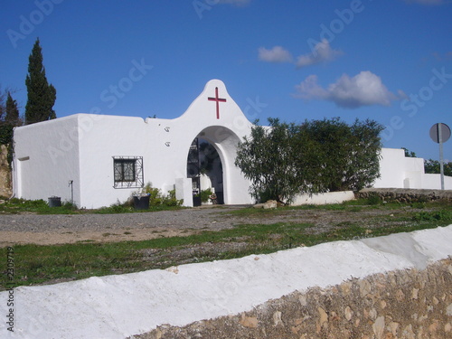 cementerio en puig de missa. santa eulalia. ibiza photo