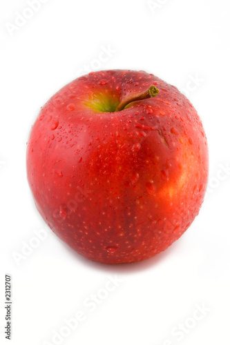 red ripe apple