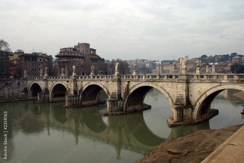 rome, bridge