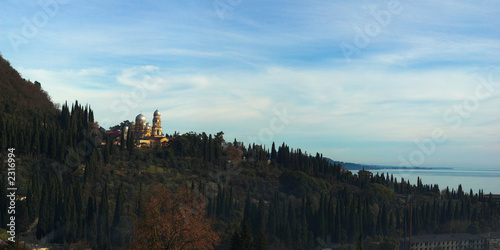 christian monastery new athos in abkhazia