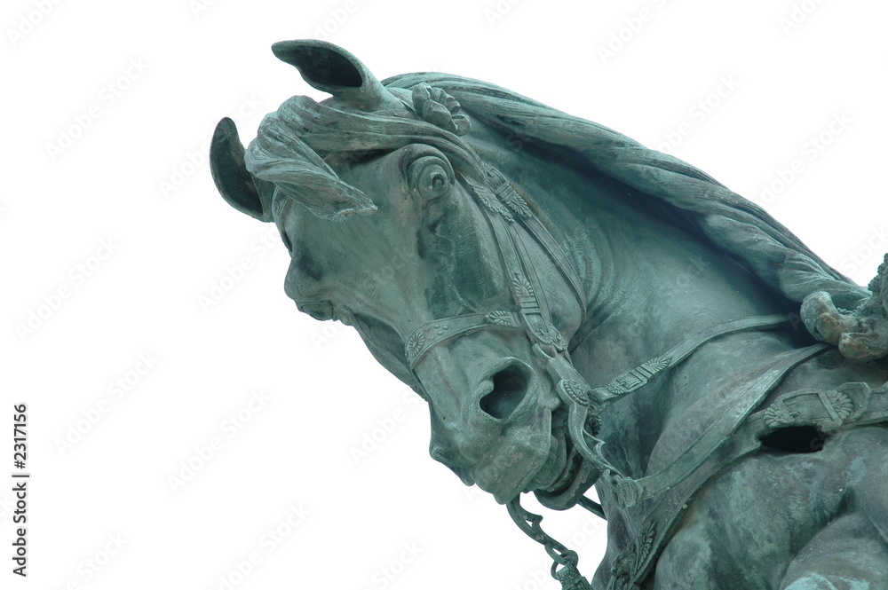 Fototapeta premium cheval de bronze