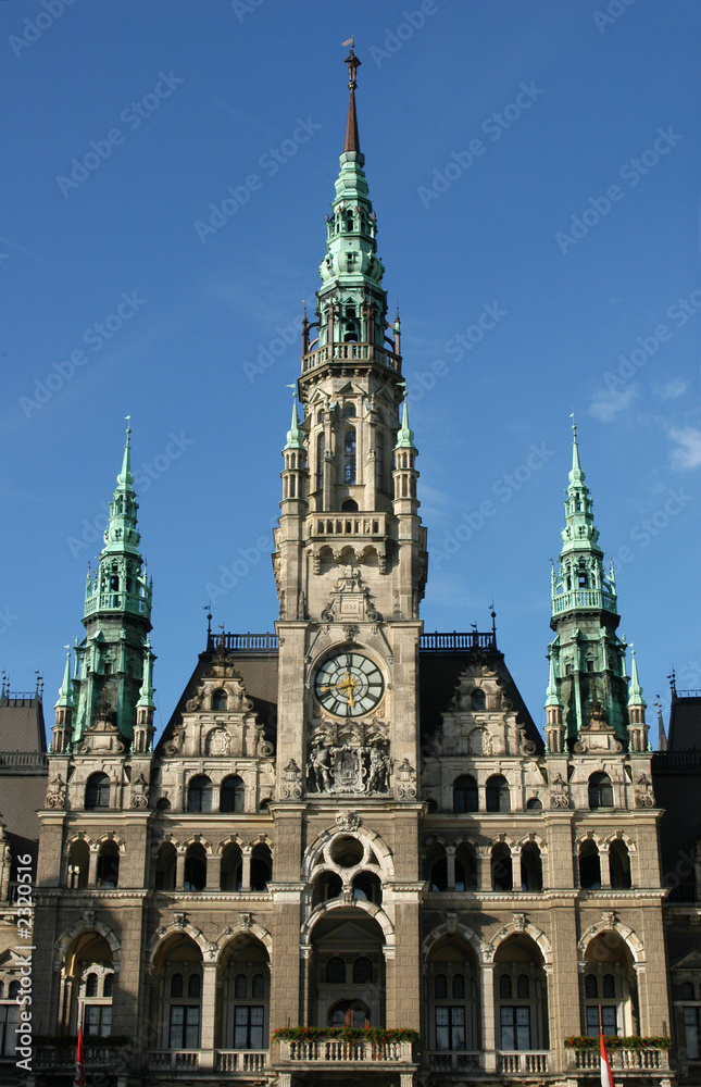 neo-gothic town hall