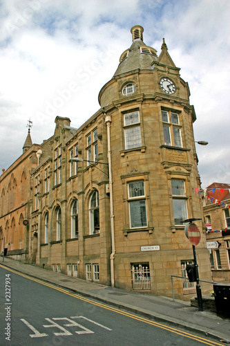 old building with clock