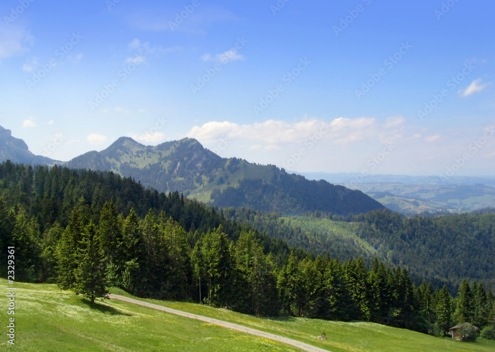 spring mountains hills