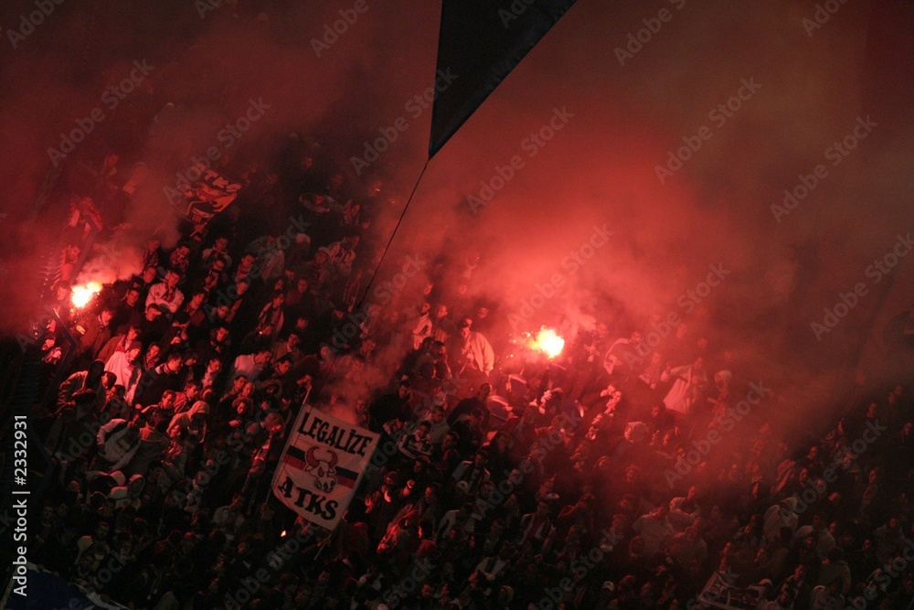 Fototapeta premium supporter du psg