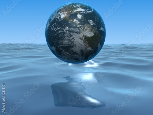 globus und ozean
