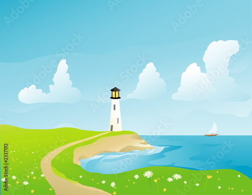 coastal lighthouse