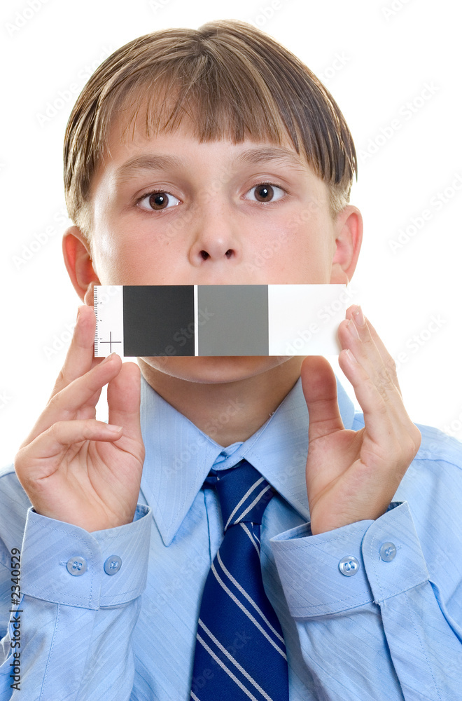 color checker card Stock Photo