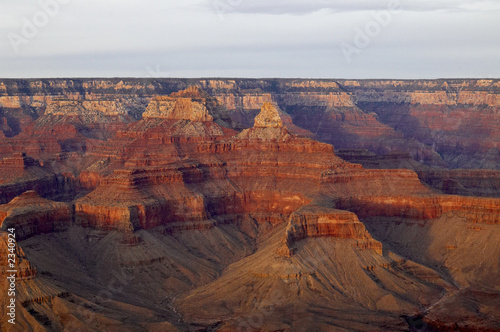 mountains and valleys - grand canyon