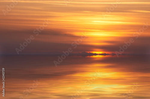abstract sunset background © Eric Gevaert