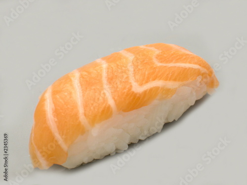 japanische lachs nigiri sushi