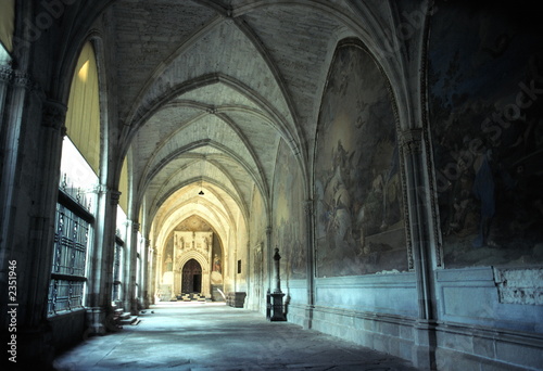 inside toledo cathedral photo