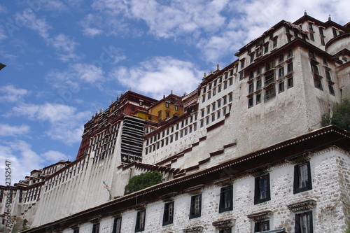 le potala à lhassa (tibet)