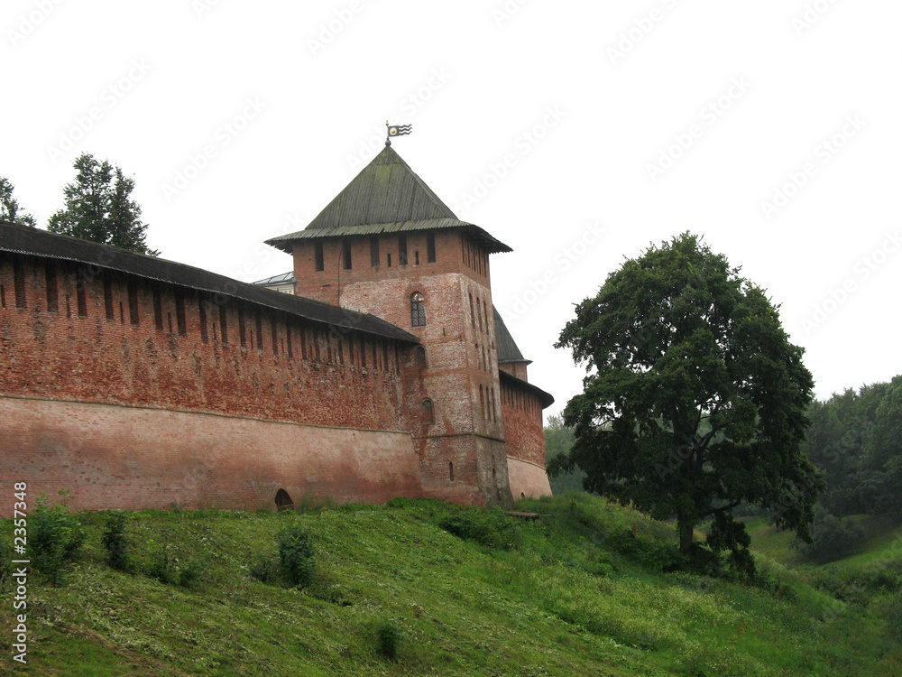 the fortress in novgorod