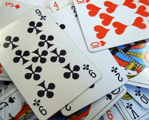 photo de jeu de carte photo