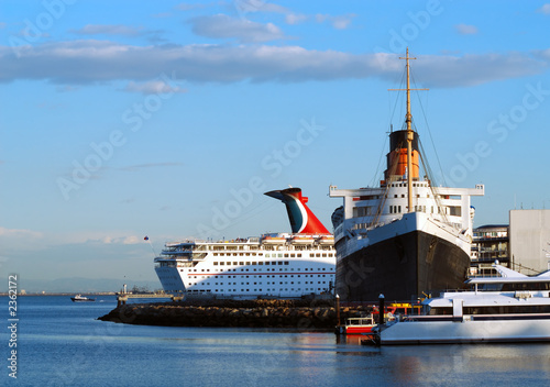 ships in harbor