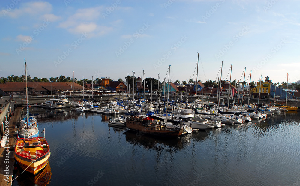 Fototapeta premium boats in marina