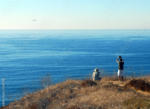 boy with rc airplane