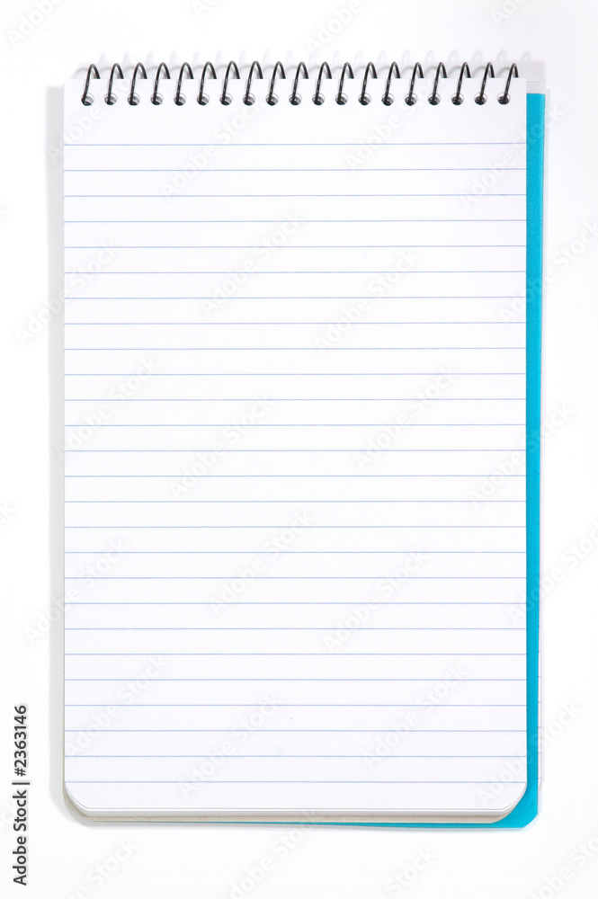 note pad with white pages note pad with white pages