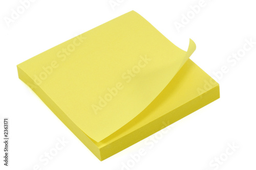 stack of post-it notes