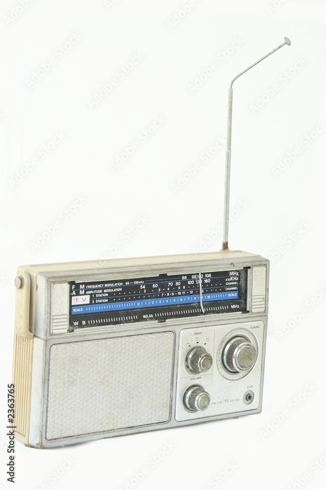 Obraz premium old radio