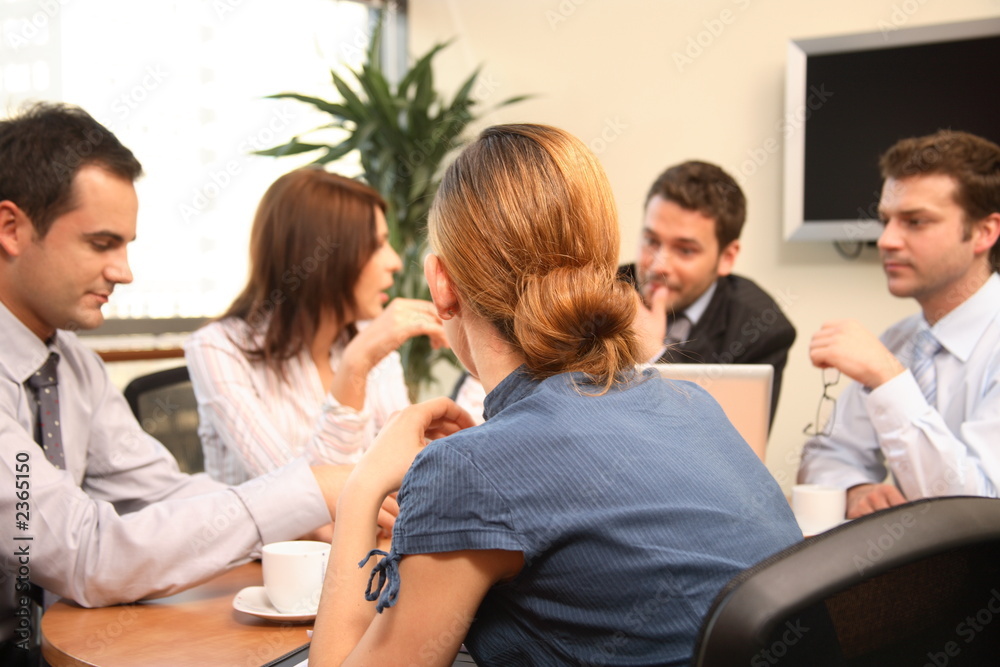 brainstorm.group of business people working on pr brainstorm.group of business people working on pr