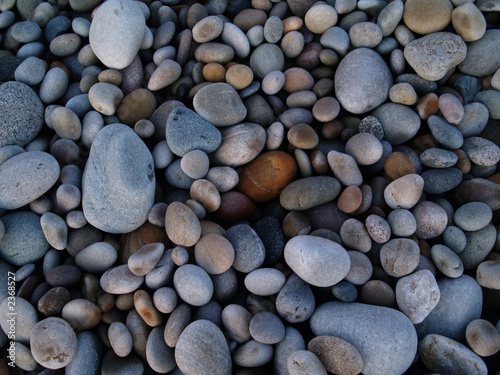 Картината върху платно irish sea pebbles