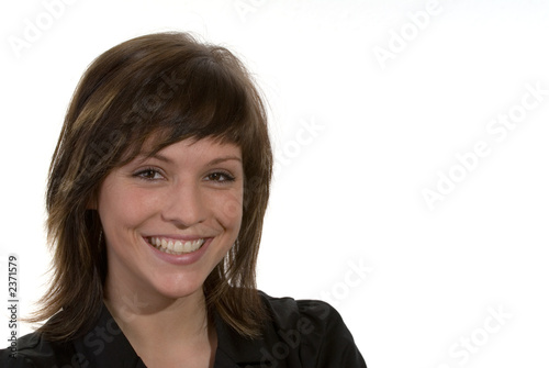 lachende frau