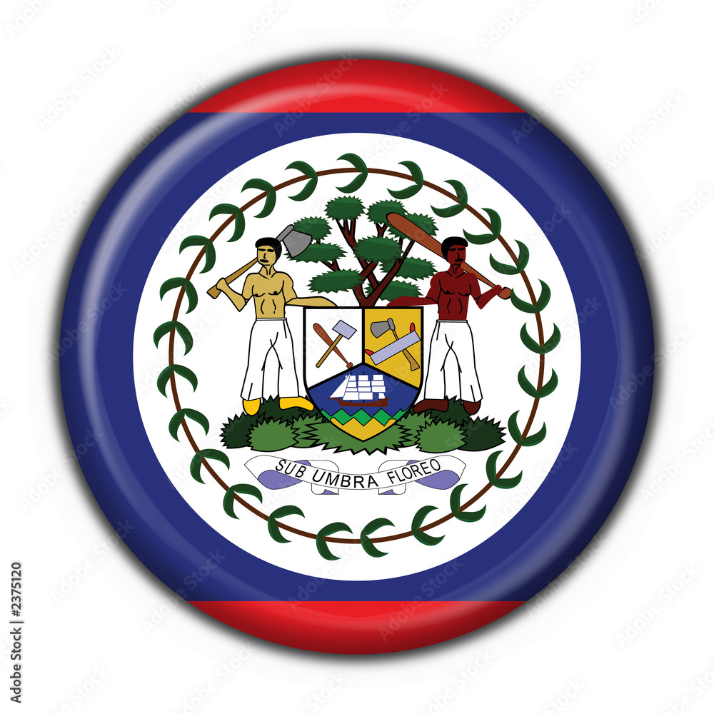 bottone bandiera belize button flag