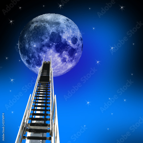 ladder up to the moon