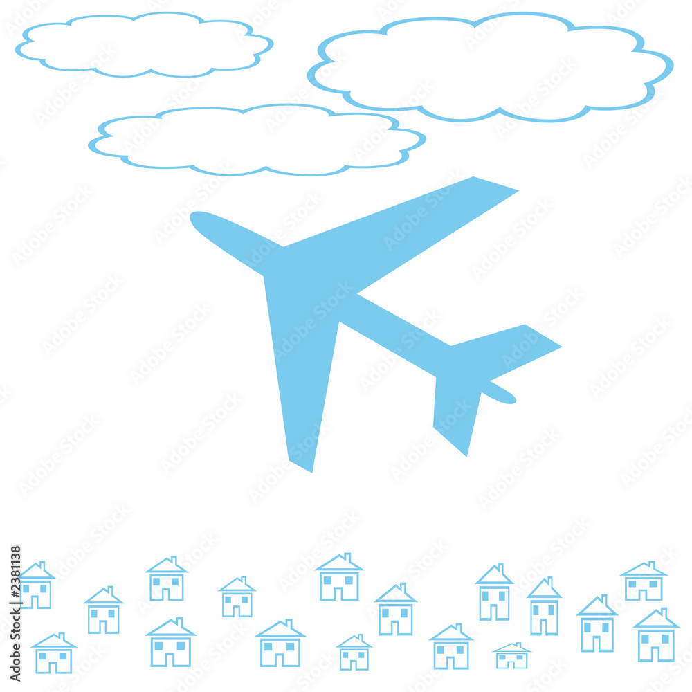 air travel poster