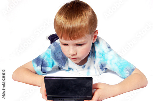 playing a video game