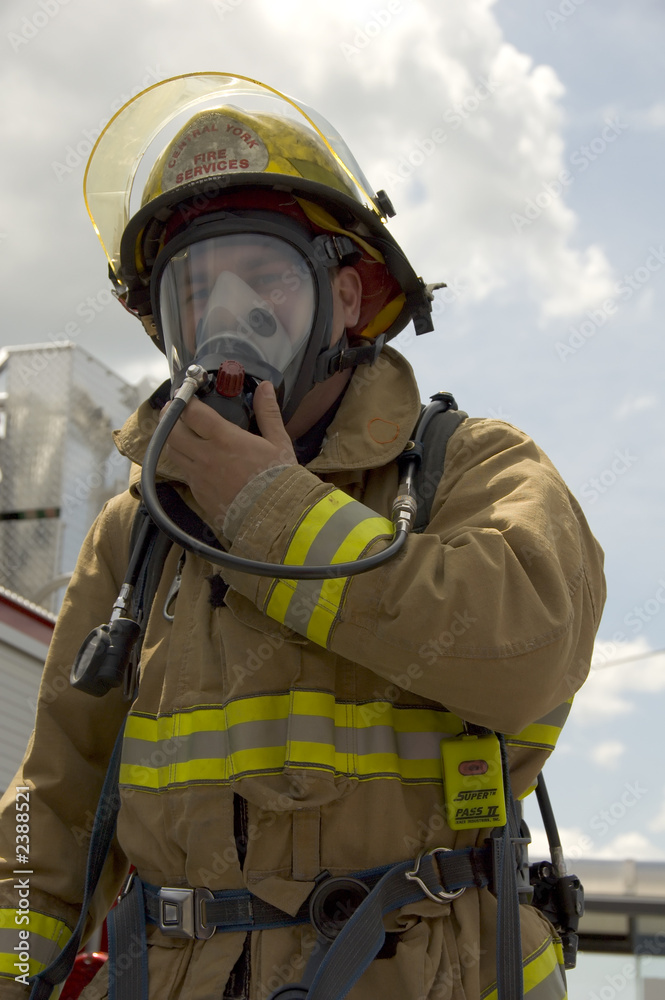 Fototapeta premium fire fighting equipment to keep people safe