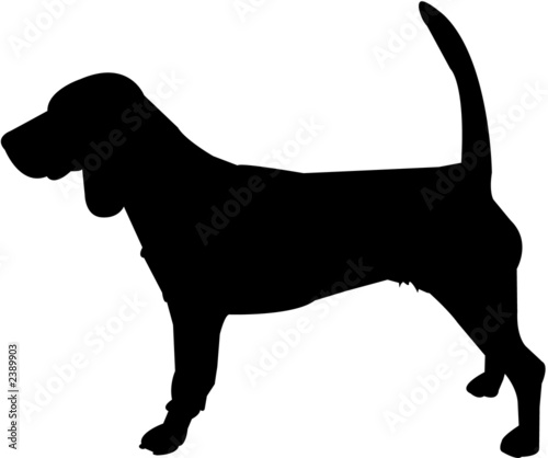 dog silhouette