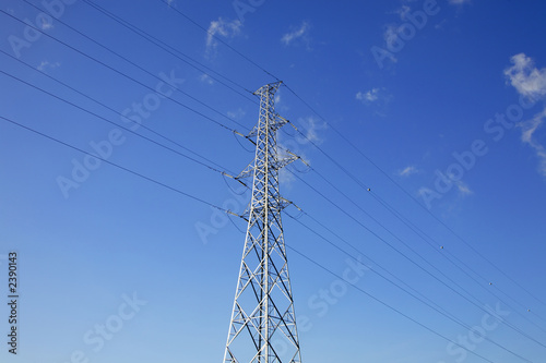 high voltage power pylon