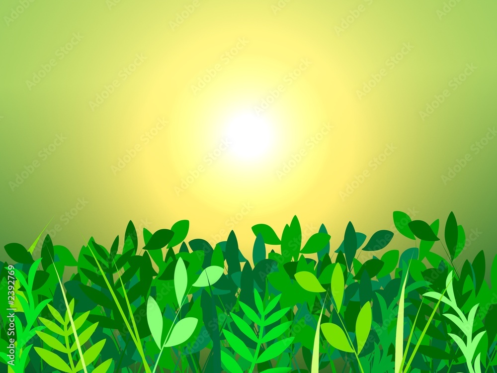 Obraz premium green dream