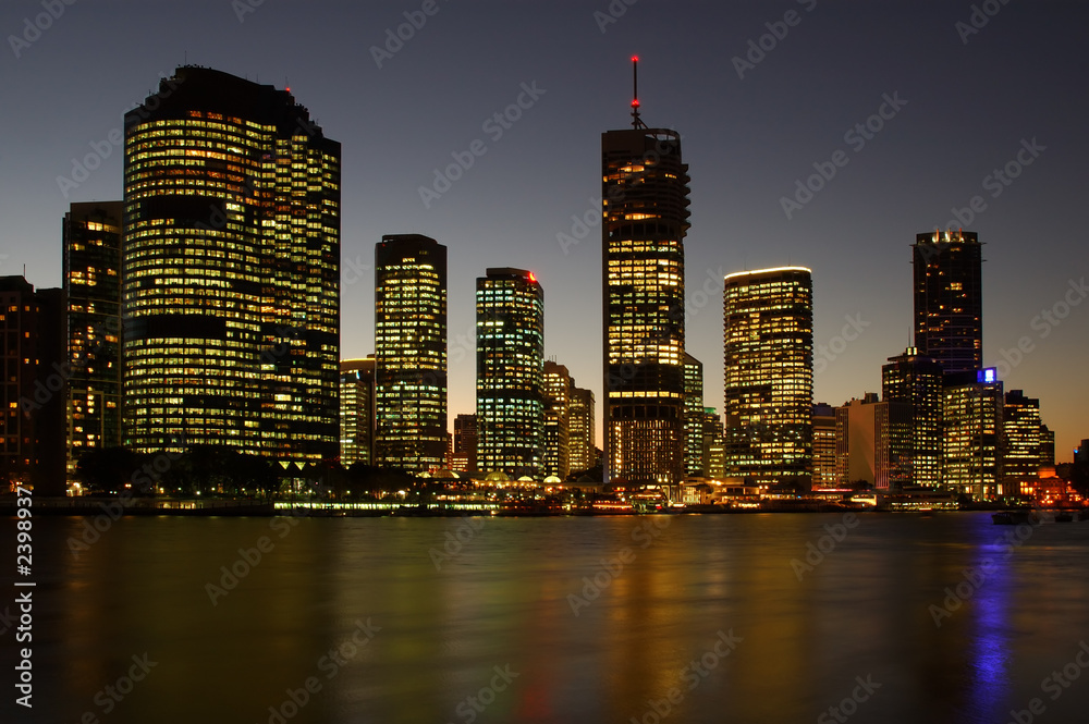 Fototapeta premium city after dark