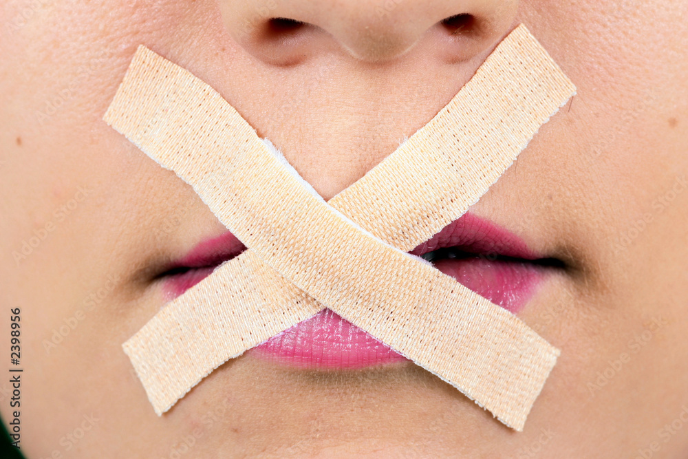 Naklejka premium zensur