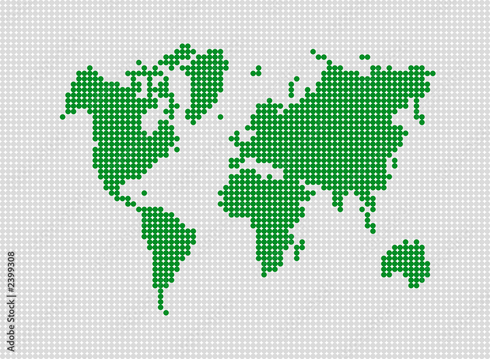 Obraz premium world map