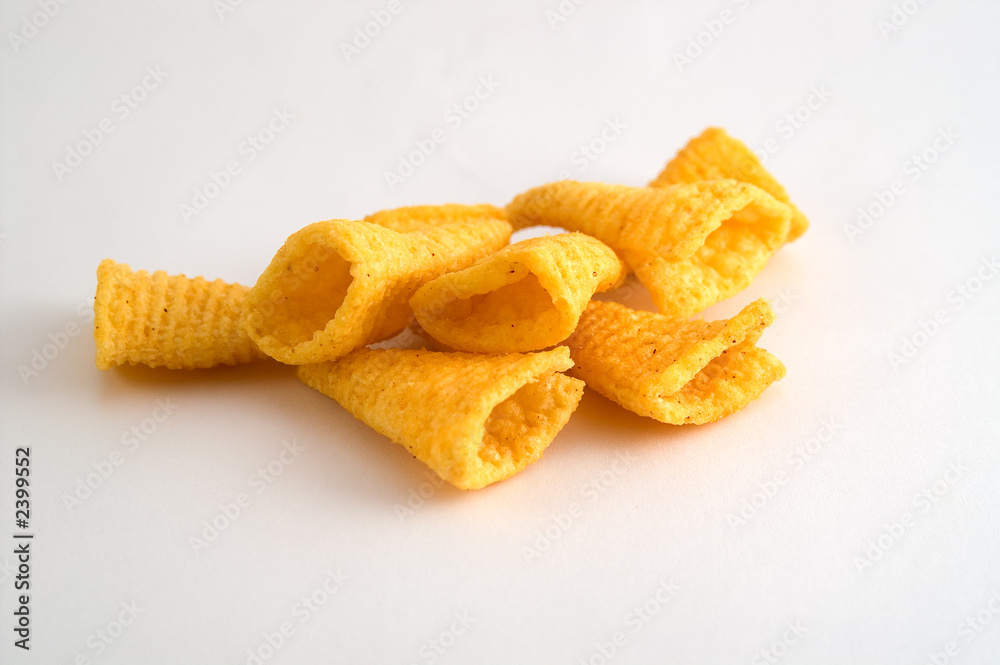 Cone shaped chips stock photo adobe stock