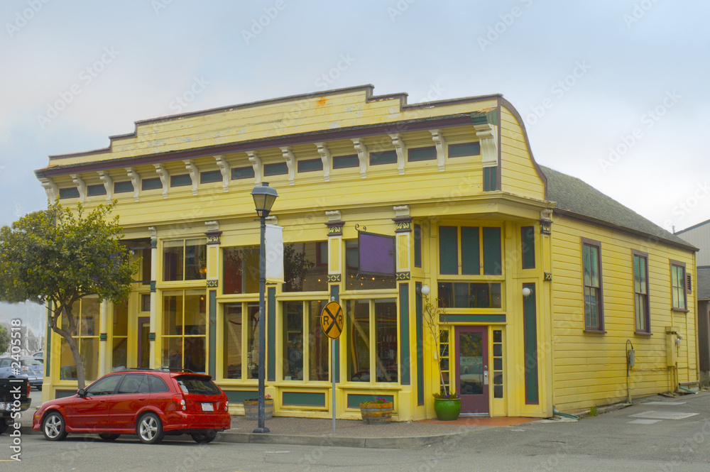 victorian style store, California, USA