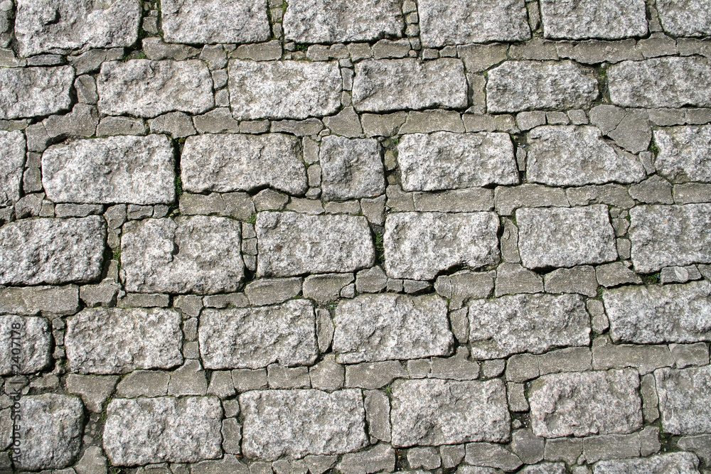 close up of an old cobblestone street. makes a go close up of an old cobblestone street. makes a go