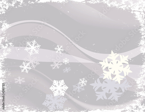 design with snowflakes