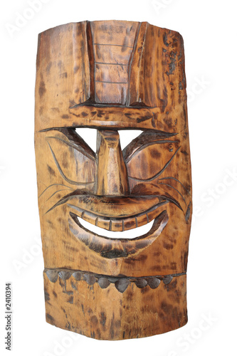 vintage tiki mask