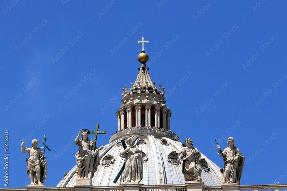 Obraz premium dome et statue
